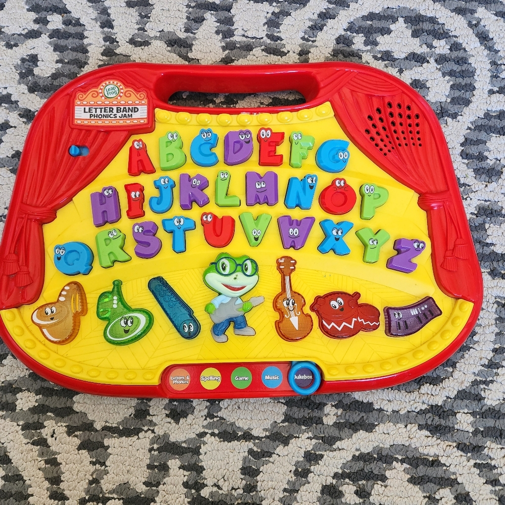 LeapFrog Letter Band Phonics Jam Educational Musical Learning Fun Play Letters